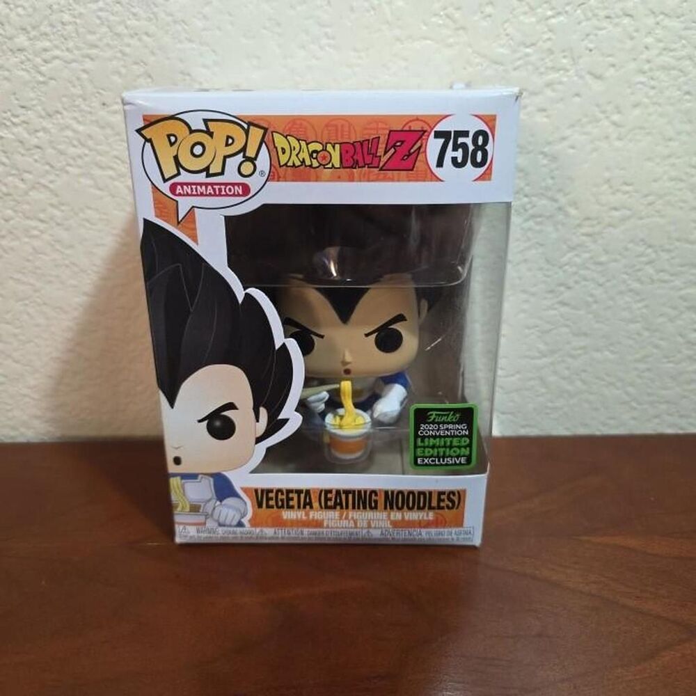 Funko Pop! Dragon Ball Z Vegeta (Eating Noodles) 758